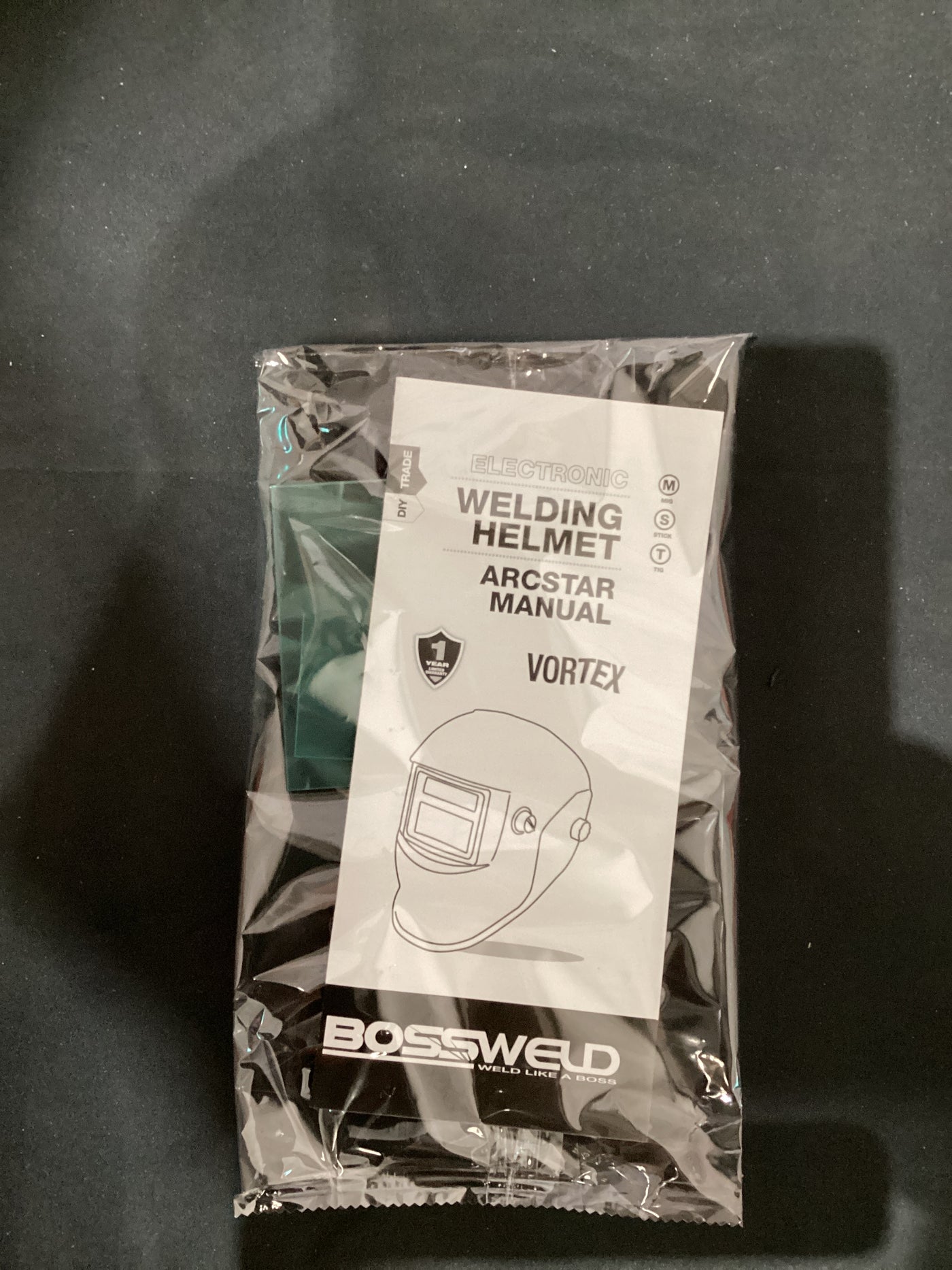 Bossweld Vortex Electronic Welding Helmet