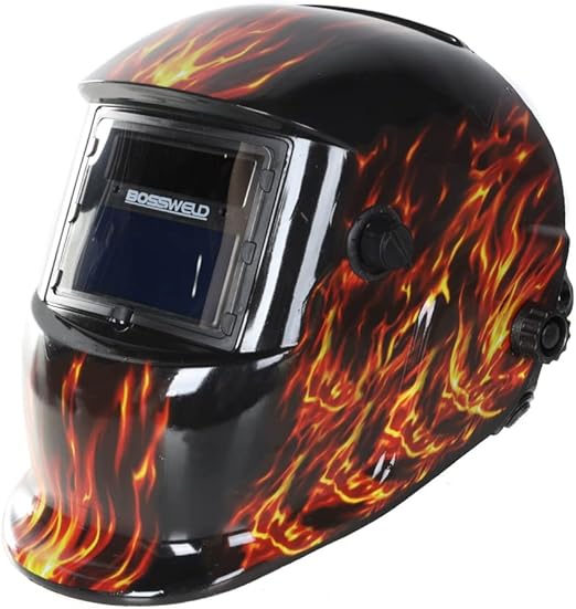 Bossweld Forge Electronic Welding Helmet 9-13