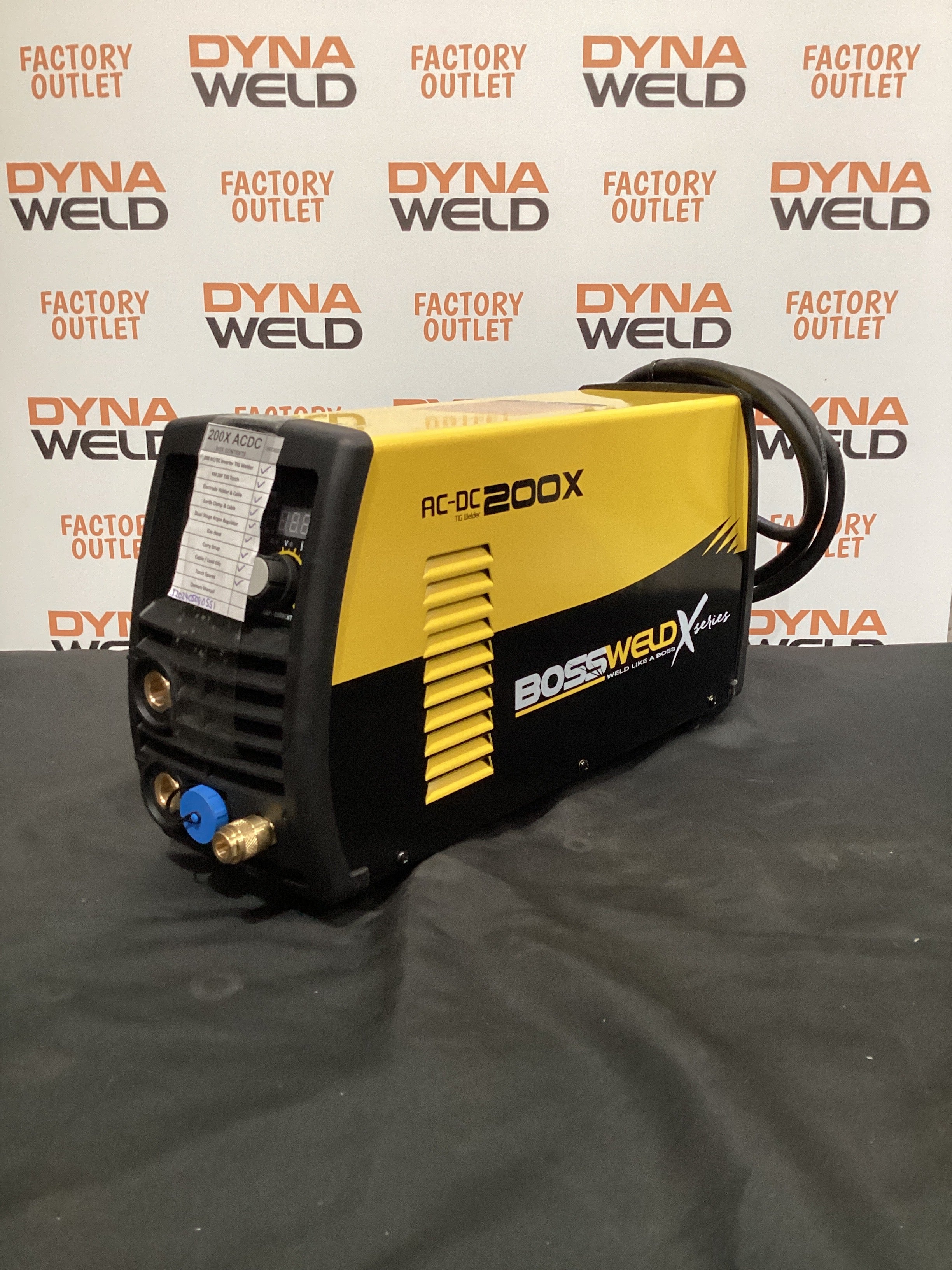 Bossweld TIG 200X AC DC Inverter Welder 240V 15A I202405080551